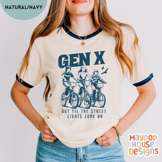 Gen X TShirt for Women, Born in the 70s Shirt, Generation X T-Shirt for Birthday Gift, Gen X TShirt, Generation X Shirt,