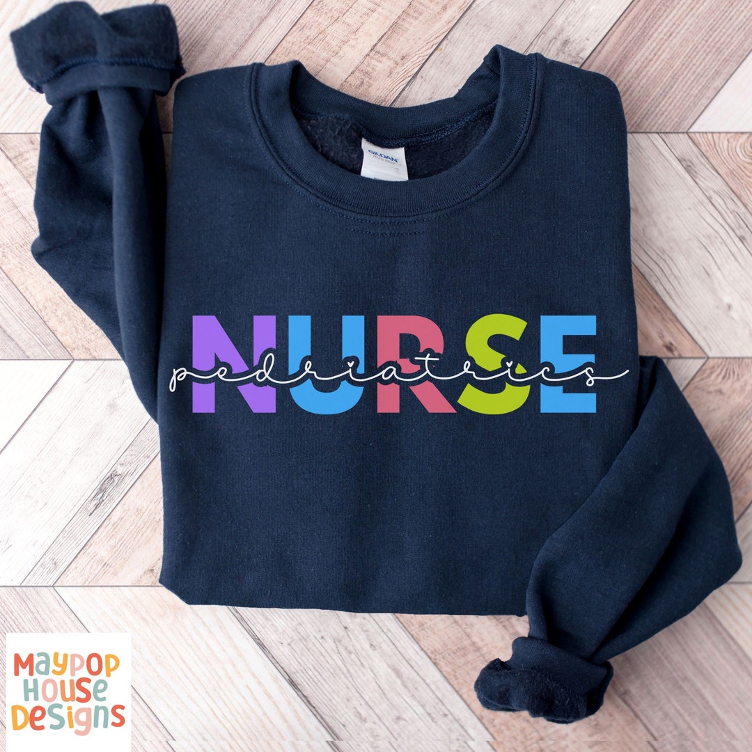 Pediatric Nurse Valentine Sweatshirt, PEDS Nurse Sweatshirt, PEDS Crewneck, Pediatrics Nurse RN