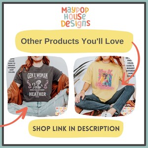 May include: Two t-shirts with graphic designs. The first t-shirt is black with the text "Gen X Woman" and "Worse than any Karen is a Heather Tate". The second t-shirt is yellow with the text "Gen X" and "Sky Masters".