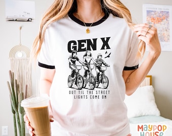Gen X TShirt for Women, Born in the 70s Shirt, Generation X T-Shirt for Birthday Gift, Gen X TShirt, Generation X Shirt,