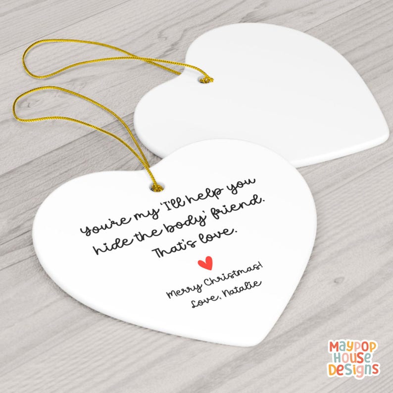 Funny Best Friend Sister Christmas Gift, Bestie Ornament 2024, Best