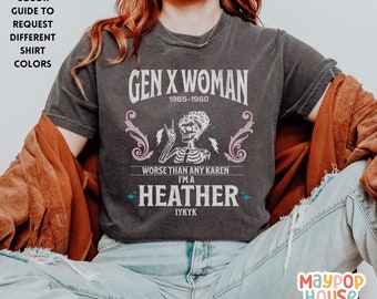 Gen X TShirt for Women, Born in the 70s Shirt, Generation X T-Shirt for Birthday Gift, Gen X TShirt, Generation X Shirt