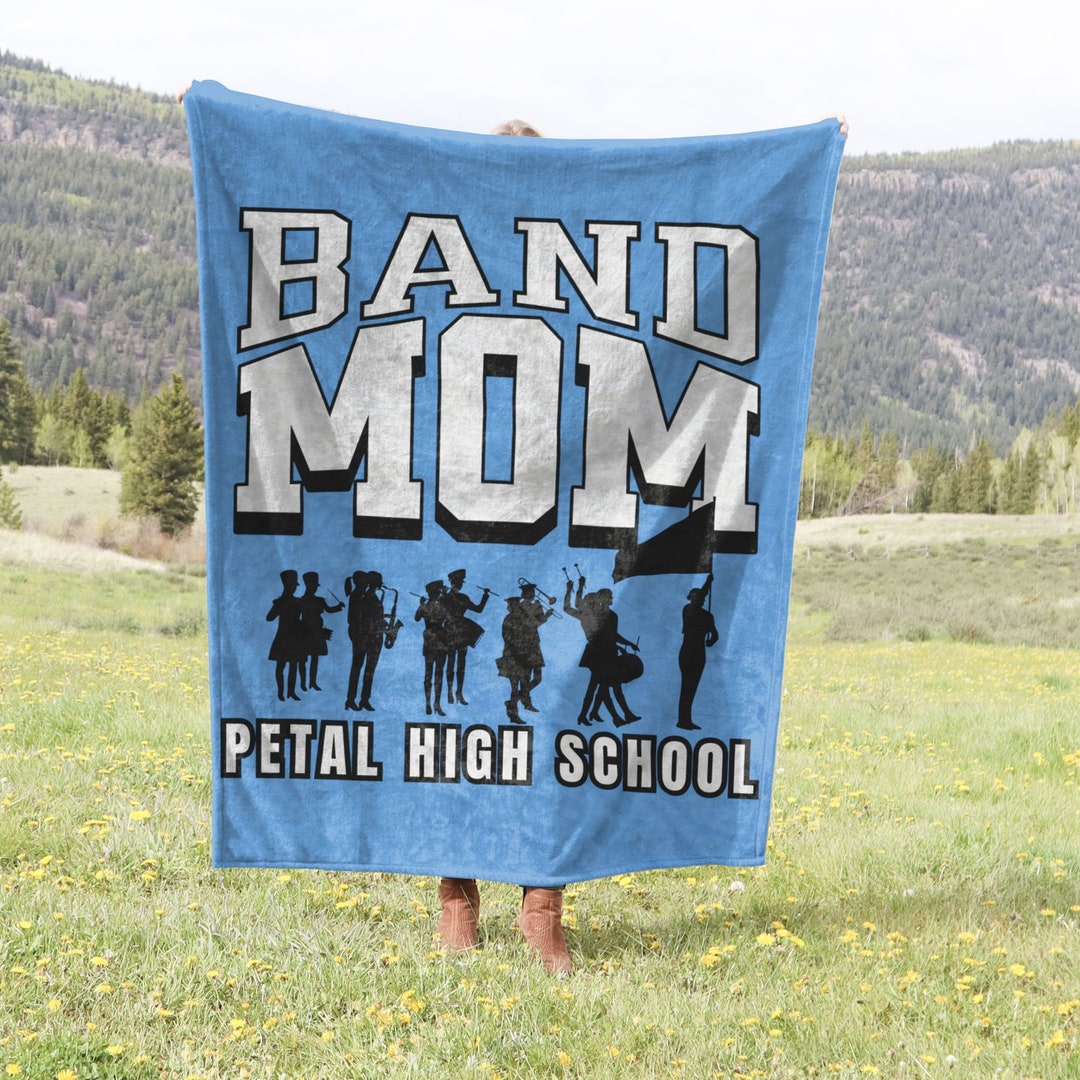 Custom Band Blanket for Marching Band Mom Band Mom Blanket Etsy UK