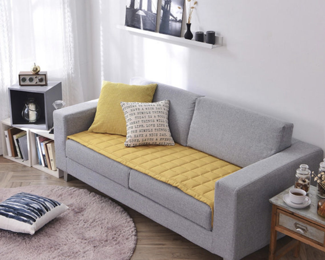 Sofa Pad Cover Couch Seat Protector Sofa Topper Couch Etsy
