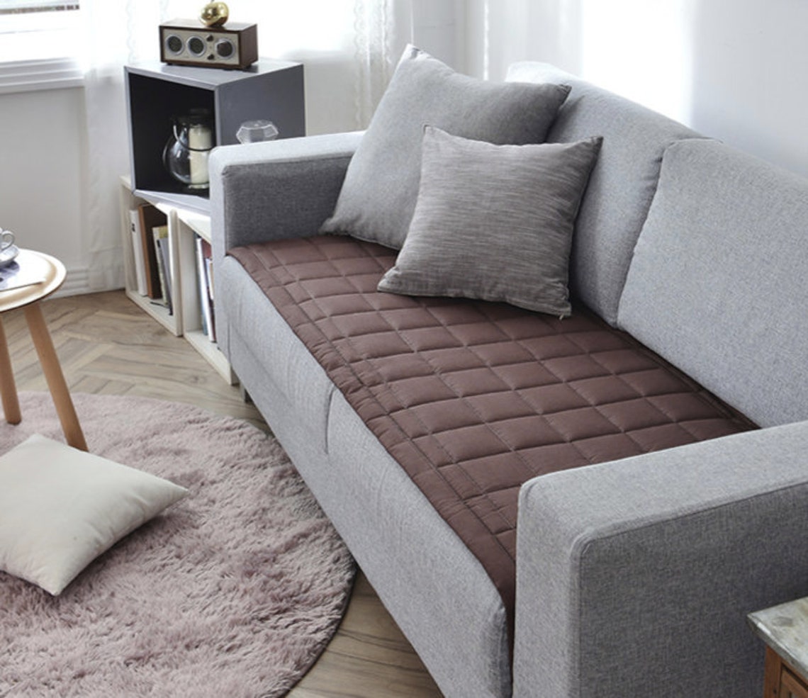 Sofa Pad Cover Couch Seat Protector Sofa Topper Couch Etsy