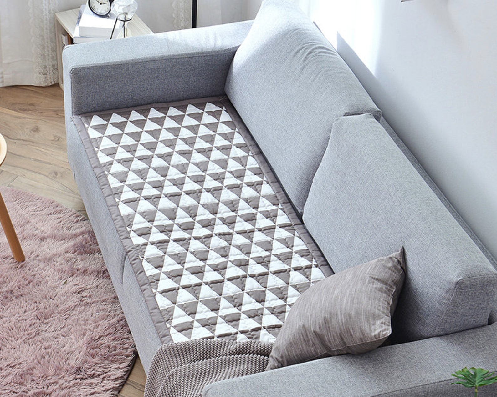 Sofa Pad Cover Couch Seat Protector Sofa Topper Couch Etsy