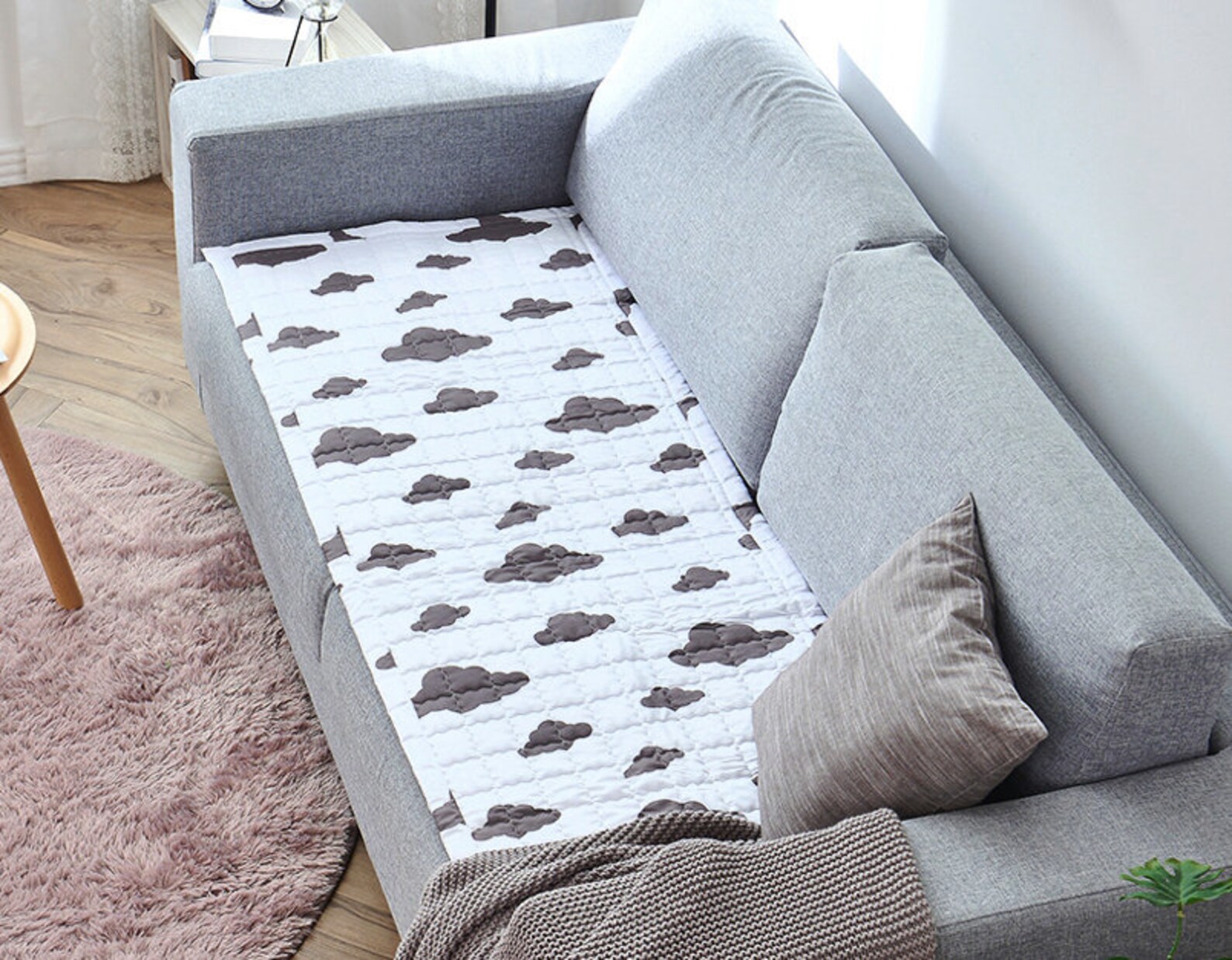 Sofa Pad Cover Couch Seat Protector Sofa Topper Couch Etsy