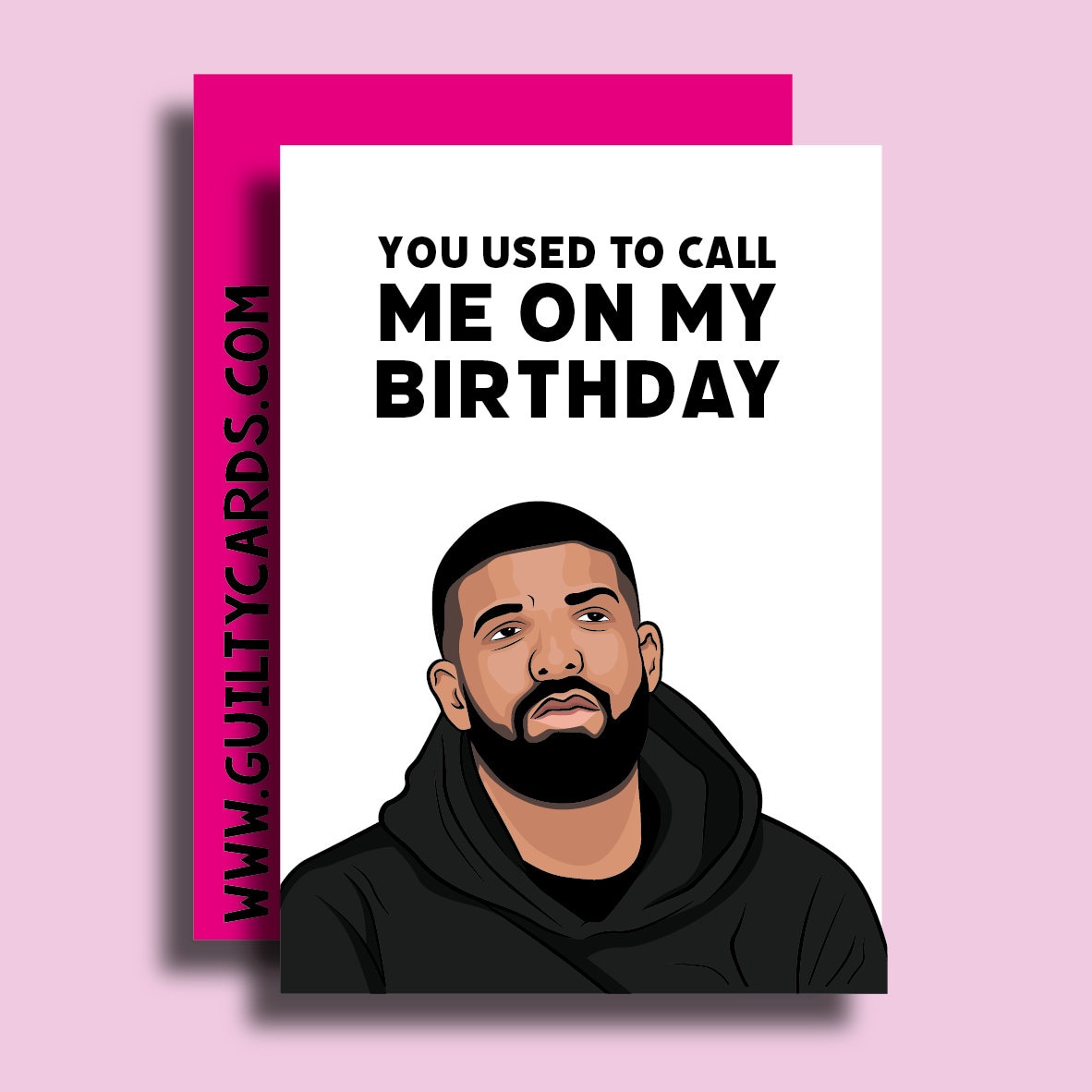 Drake Birthday Card - Etsy