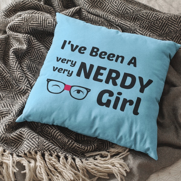 Nerd Pillow Etsy