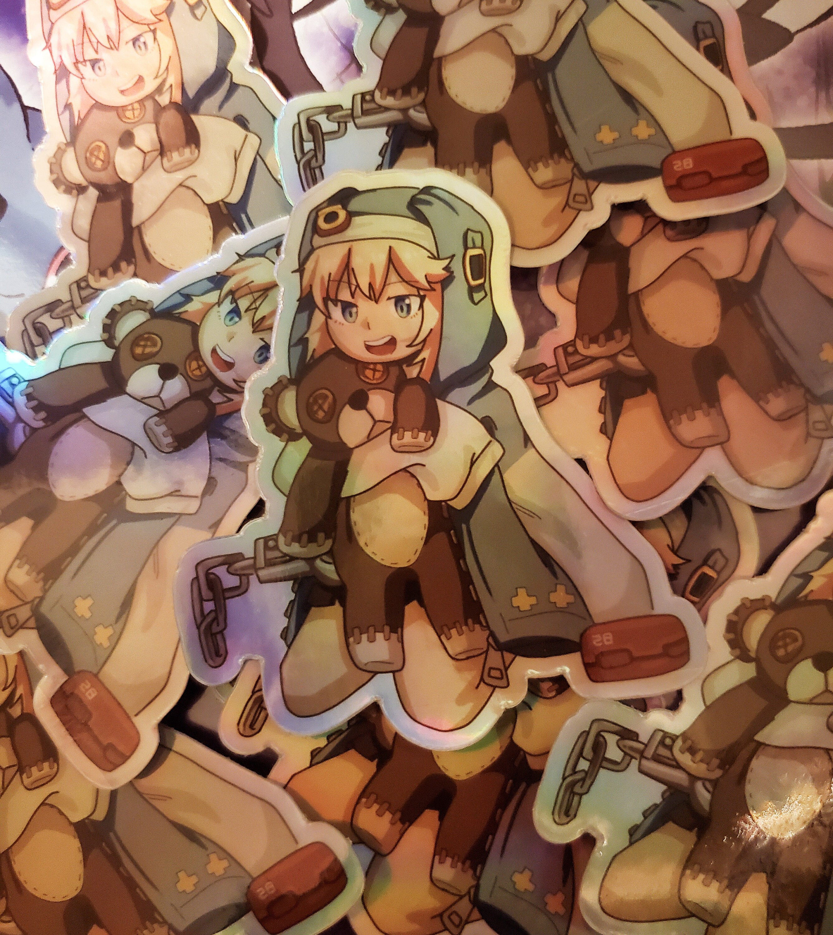 Bridget Guilty Gear Strive Sticker Magnet for Sale by MoeLewdsShop