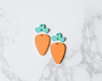 Carrot Earring | fun earring design for Spring