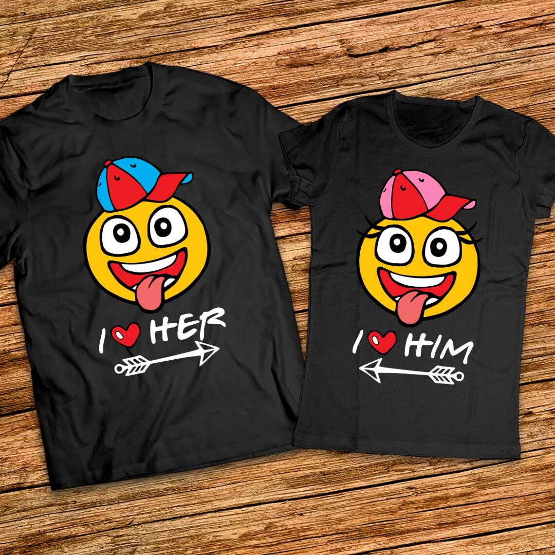 Paar Shirts lustig paar Hemden für Valentinstag lustige paar Etsy