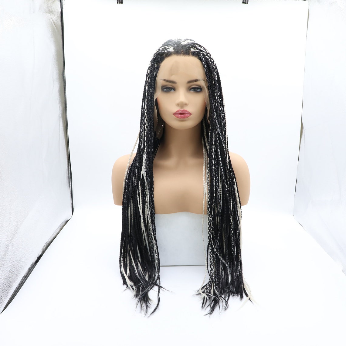 African Braided Wigs Braided Wig Braids Hair Handmade Etsy