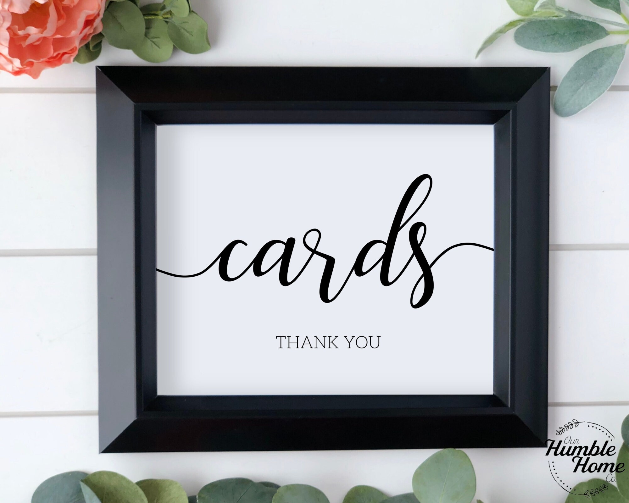 Cards Sign, Cards Wedding Sign, Cards Printable, Printable Wedding ...