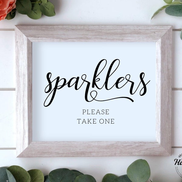 Sparklers Sign, Wedding Sparklers Sign, Sparklers Send Off Sign, Wedding Send Off Sign, Wedding Signs, Sparkler Send Off, Instant Download