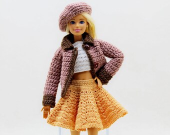 knitted barbie doll clothes patterns