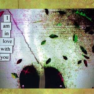 Sono innamorato di te biglietto d'auguri-carta d'amore-carta romantica-ti voglio-innamorato di te carta-sentimenti
