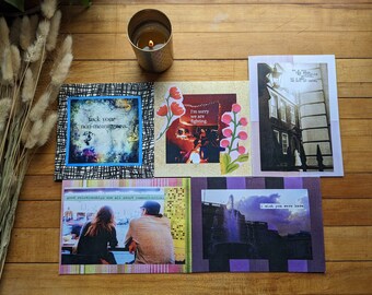F*ck You Greeting Card Collection: 1-Card Collection-Art Collection-Funny Cards-Breakup cards-Goodbye Cards-Better off Alone