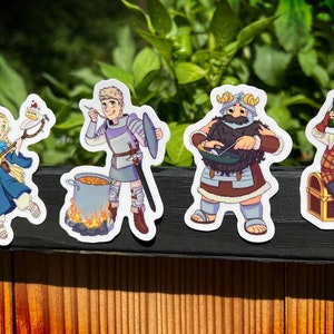 Dungeon Meshi &quot;Snack Time!&quot; Weatherproof Vinyl Sticker