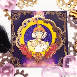 Princess Tutu &quot;Dance With Me&quot; 2 inch Enamel Pin