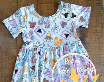 disney flutter dress