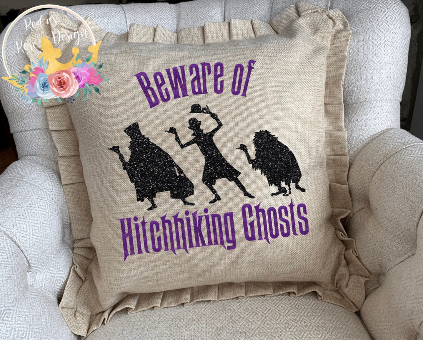 Disney Pillow/ Disney Home Decor/Disney Halloween Etsy