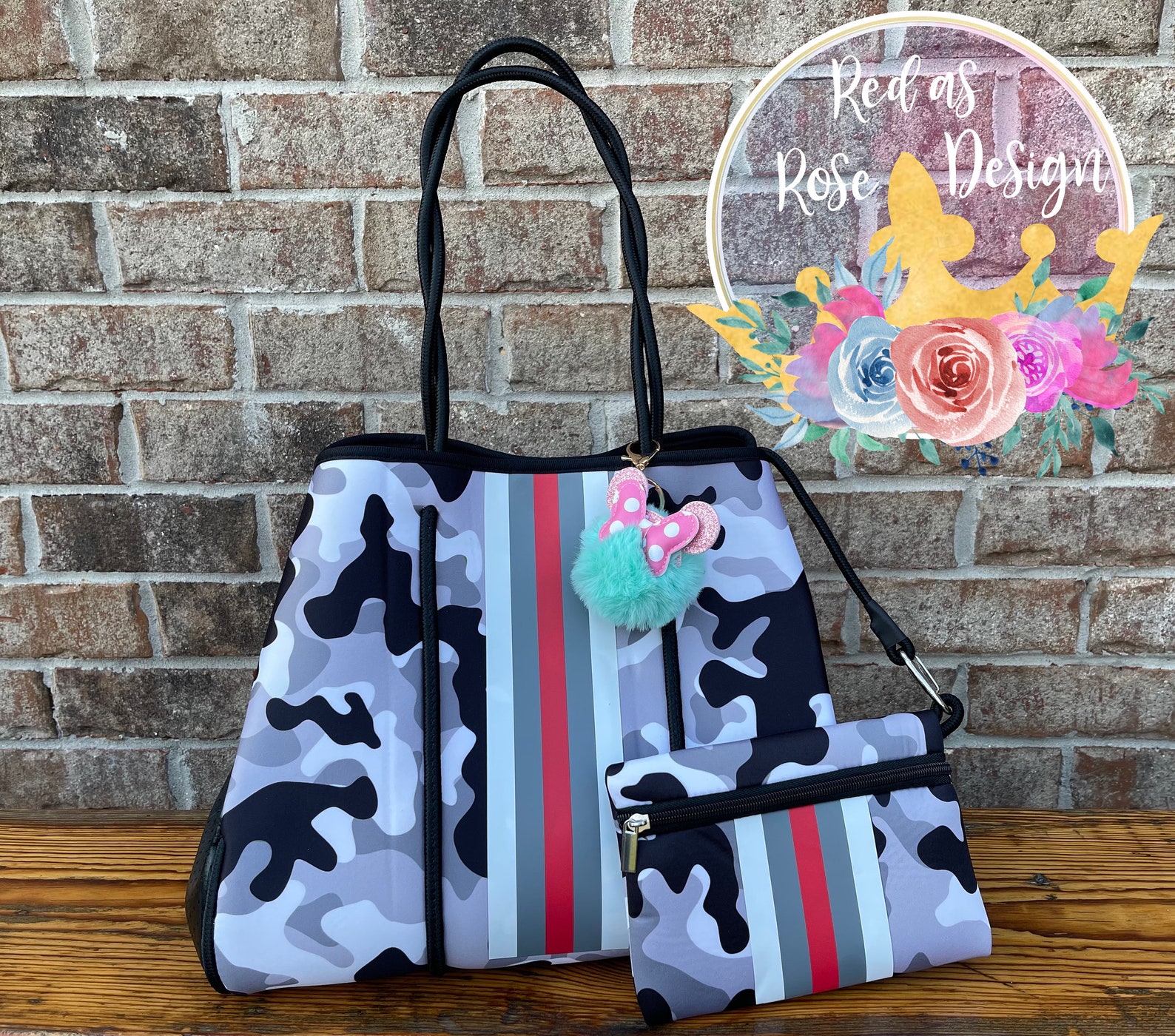 Neoprene Tote/neoprene Beach Bag/large Neoprene Etsy