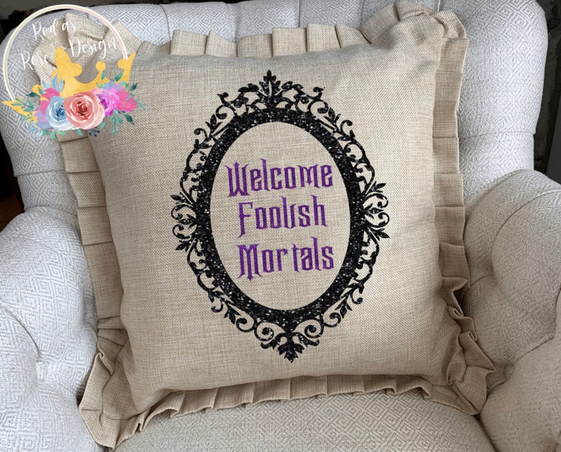 Disney Pillow/ Disney Home Decor/Disney Halloween Etsy