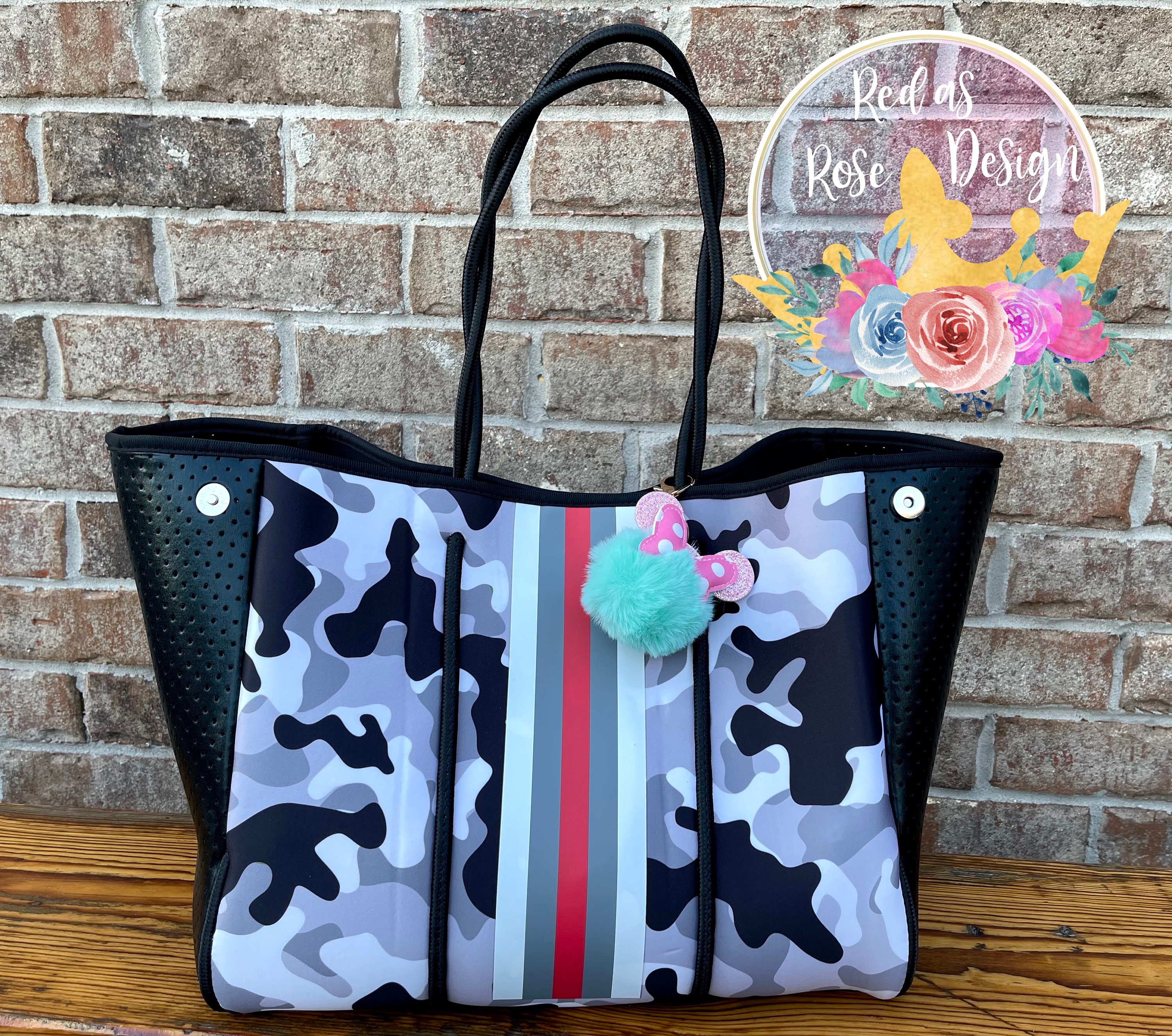 Neoprene Tote/Neoprene Beach Bag/Large Neoprene Etsy