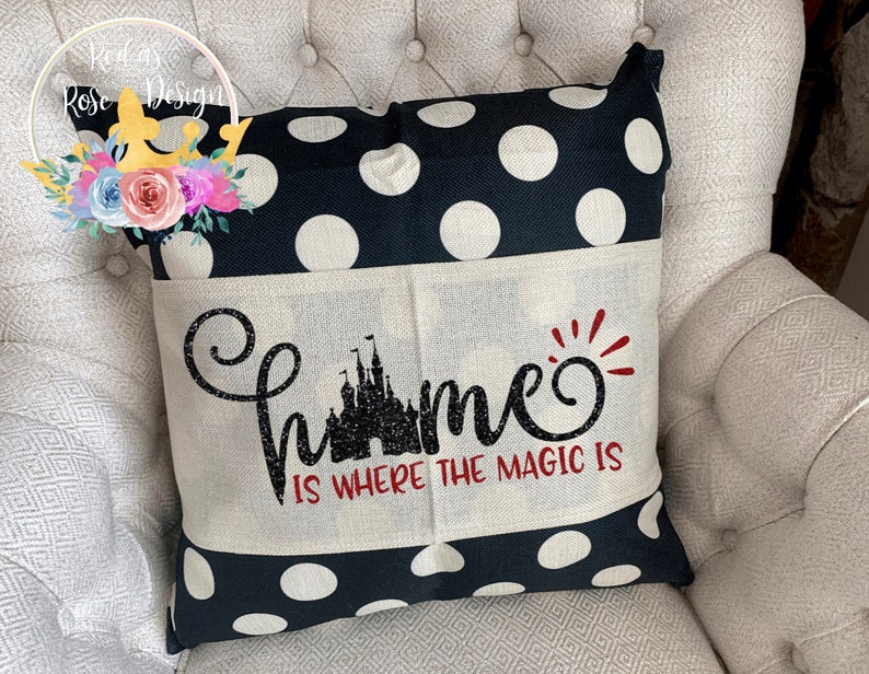 Disney Pillow/ Disney Decor Etsy