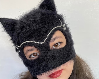 cat ear beanie for woman