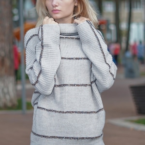Knitted Sweater, Hand knitted Jacket,  From the best quality wool ! Can be personalized