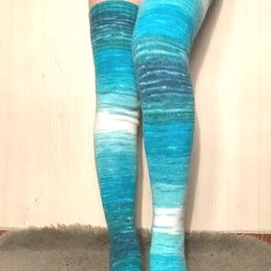 Thigh High Socks ,Thigh High Stockings ,fuzzy  socks ,Leg warmers .Over the knee socks boots, mismatched wool socks, socks thick thighs