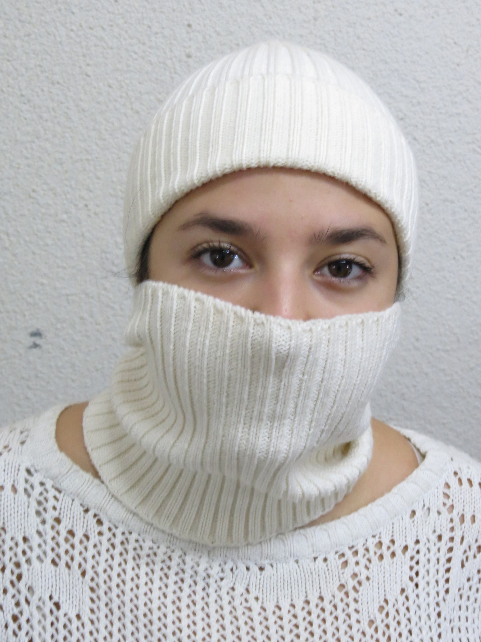 Balaclava. Ski Mask face Mask Winter Helmet Hat white Etsy