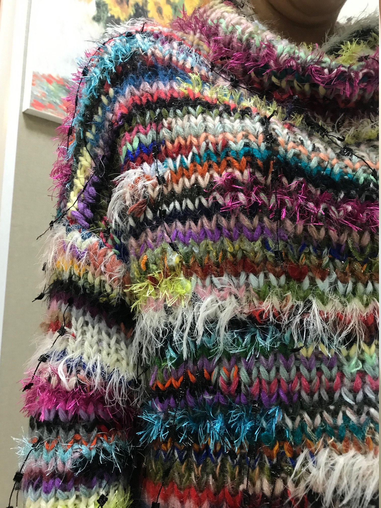 Hand Knitted Sweater Jacket Hand Knitted Production From the Best