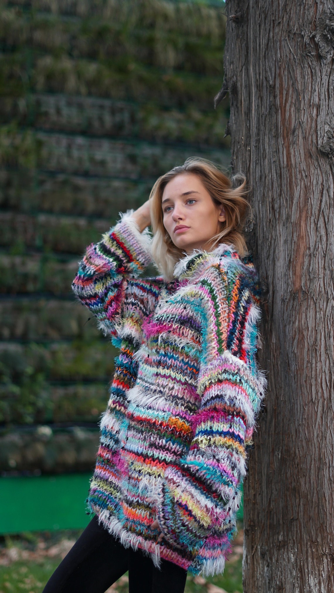 Hand Knitted Sweater Jacket Hand Knitted Production From the Best