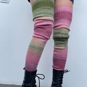 high High Socks ,Thigh High Stockings, over knee Warm ,knit socks, Over the knee socks, custom socks,  extra long socks