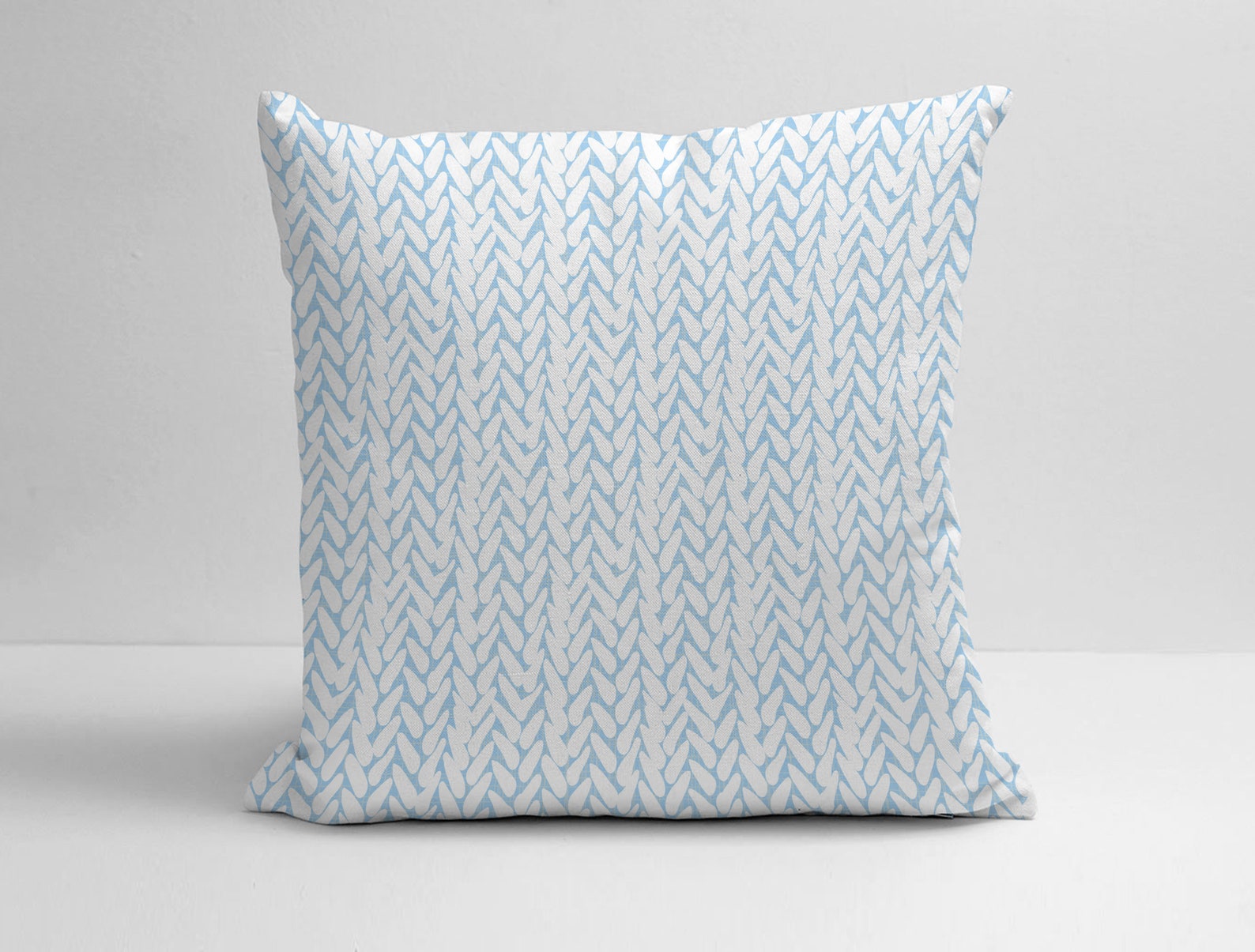 Sky Blue and White Pillow Cover Sky Blue Throw Pillow Sky Etsy