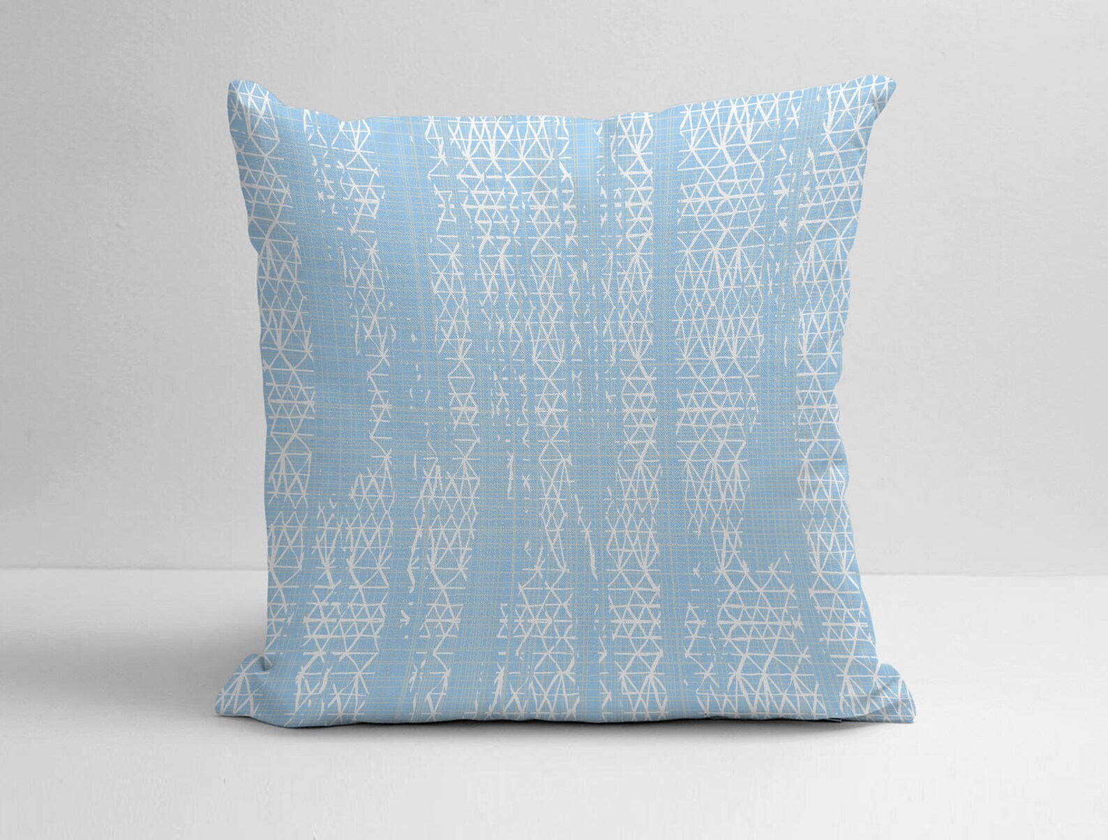 Sky Blue and White Pillow Cover Sky Blue Throw Pillow Sky Etsy