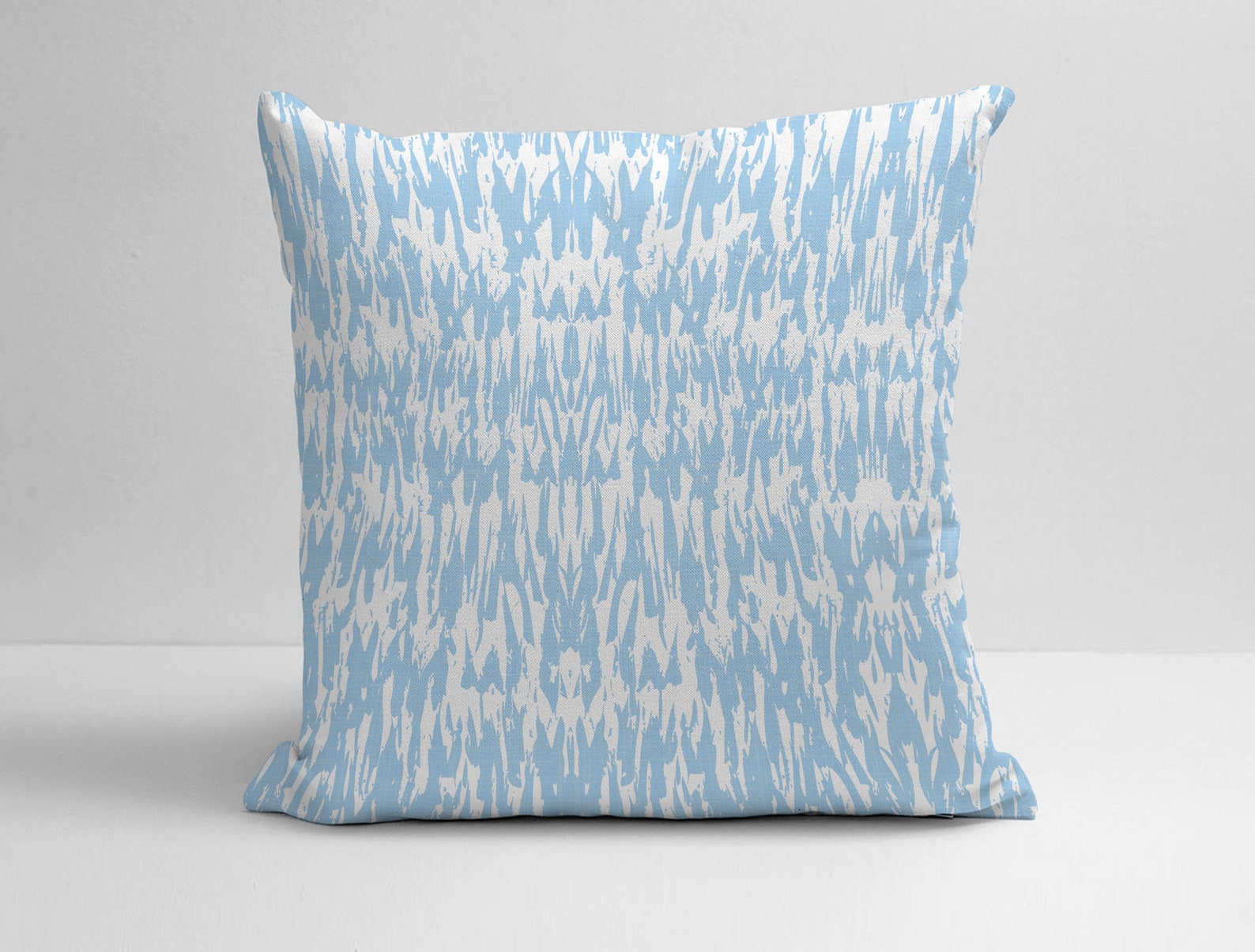 Sky Blue and White Pillow Cover Sky Blue Throw Pillow Sky Etsy