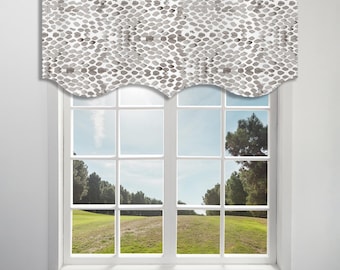 Beige grijze aquarel dierenprint, coquille volant VL291C