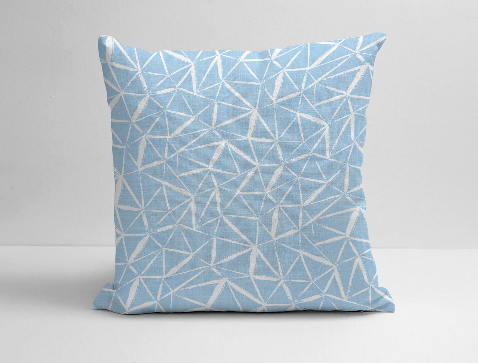 Sky Blue and White Pillow Cover Sky Blue Throw Pillow Sky Etsy