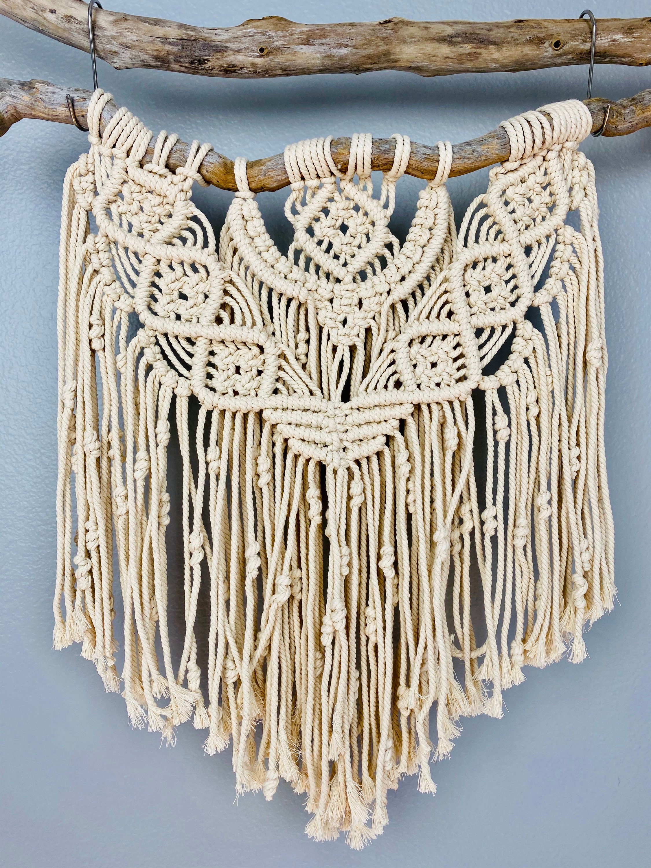 Macrame Wall Hanging Woven Wall Hanging Tapestry Weaving Etsy