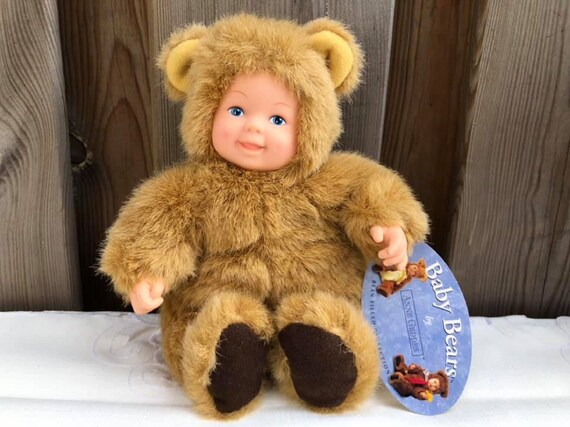 Vintage Anne Geddes Collectable Baby Doll Bear Kostuum 1997 Etsy