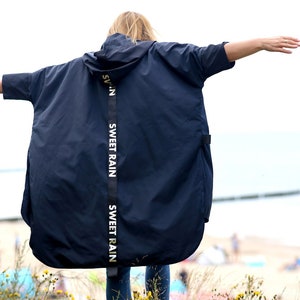 Stylish SWEET RAIN|Dark Blue|WINDRESISTANCE|Fashionable Winter Jacket|All Body Types|Uni Sizes