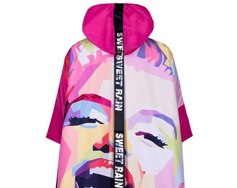 Stylish|Inspired MARILYN MONROE|Nurse Jacket|Waterproof Cape|Fashionable Rain Jacket|All Body Types|Uni Sizes|