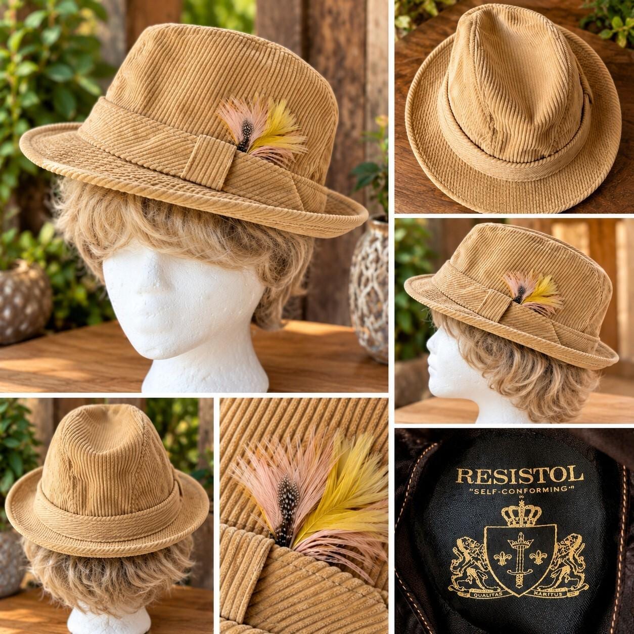 Vintage Resistol Hat - Etsy
