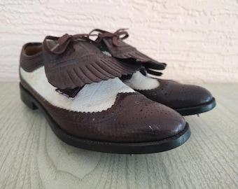 ⭕️ フットジョイ クラシック レザー サドルシューズ 27cm ⭕️ フットジョイ クラシック レザー サドルシューズ 27cm