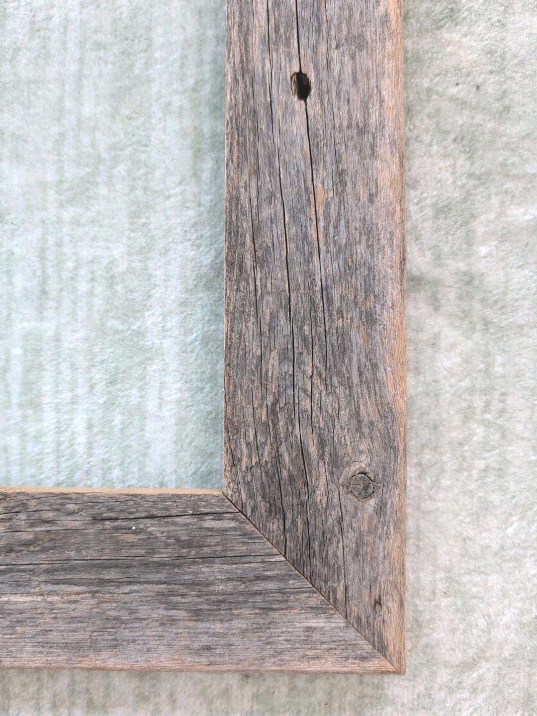 Rustic Reclaimed Barn Wood Frame 14” X 24” – Farmhouse Wall Décor ...