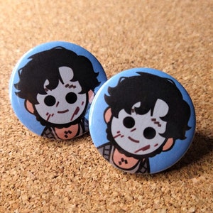 Brahms Heilshire | Le garçon | Bouton pinback 1,25"